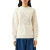 Alphabet Printing Long Sleeves White S6109591Cr-2425