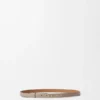 Anagram Belt in Pebble Grain Calfskin