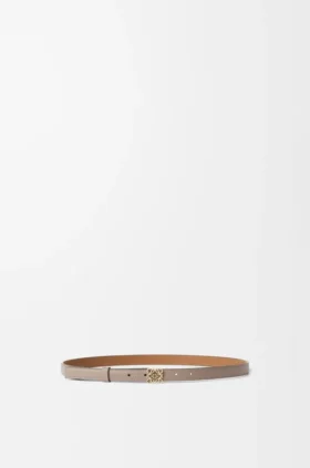 Anagram Belt in Pebble Grain Calfskin