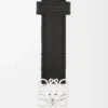 Anagram Belt in Pebble Grain Calfskin