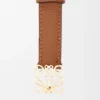 Anagram Belt in Pebble Grain Calfskin