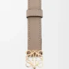 Anagram Belt in Pebble Grain Calfskin