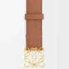 Anagram Belt in Pebble Grain Calfskin