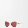 Anagram Bombé Butterfly Sunglasses
