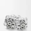 Anagram Bombé Chain Earrings in Sterling Silver Anagram Bombé Chain Earrings in Sterling Silver