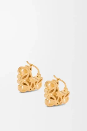 Anagram Bombé Hoop Earrings Anagram Bombé Hoop Earrings