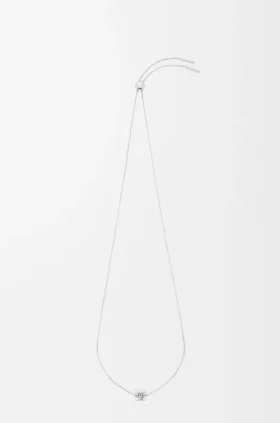 Anagram Bombé Necklace in Sterling Silver Anagram Bombé Necklace in Sterling Silver