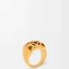 Anagram Bombé Signet Ring Anagram Bombé Signet Ring