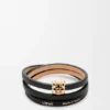 Anagram Bombé Twist Bracelet in Calfskin Anagram Bombé Twist Bracelet in Calfskin