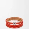 Anagram Bombé Twist Bracelet in Calfskin Anagram Bombé Twist Bracelet in Calfskin