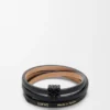 Anagram Bombé Twist Bracelet in Calfskin Anagram Bombé Twist Bracelet in Calfskin
