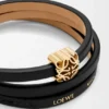 Anagram Bombé Twist Bracelet in Calfskin Anagram Bombé Twist Bracelet in Calfskin