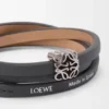 Anagram Bombé Twist Bracelet in Calfskin Anagram Bombé Twist Bracelet in Calfskin