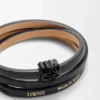 Anagram Bombé Twist Bracelet in Calfskin Anagram Bombé Twist Bracelet in Calfskin