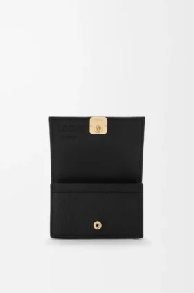 Anagram Business Cardholder in Pebble Grained Calfskin