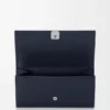 Anagram Continental Wallet in Pebble Grained Calfskin Anagram Continental Wallet in Pebble Grained Calfskin