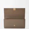 Anagram Continental Wallet in Pebble Grained Calfskin Anagram Continental Wallet in Pebble Grained Calfskin