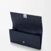 Anagram Continental Wallet in Pebble Grained Calfskin Anagram Continental Wallet in Pebble Grained Calfskin