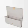 Anagram Continental Wallet in Pebble Grained Calfskin Anagram Continental Wallet in Pebble Grained Calfskin