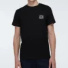 Anagram Embroidered Cotton Round Neck Short Sleeve Black H526341Xai-1100