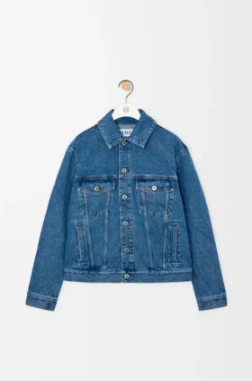 Anagram Jacket in Denim