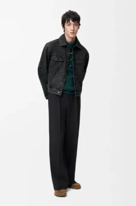 Anagram Jacket in Denim