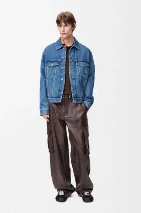 Anagram Jacket in Denim