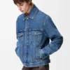 Anagram Jacket in Denim