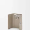 Anagram Key Case in Pebble Grained Calfskin Anagram Key Case in Pebble Grained Calfskin