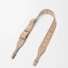 Anagram Loop Strap in Jacquard and Calfskin