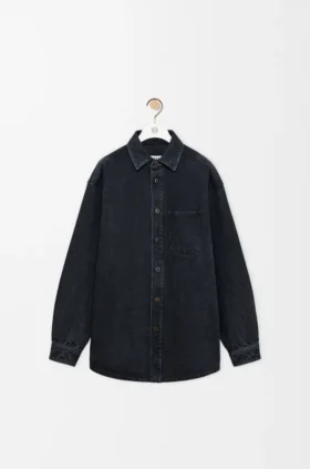 Anagram Overshirt in Denim