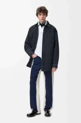Anagram Overshirt in Denim