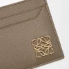 Anagram Plain Cardholder in Pebble Grained Calfskin Anagram Plain Cardholder in Pebble Grained Calfskin