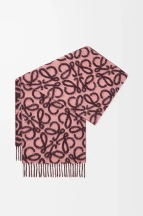 Anagram Scarf in Alpaca and Wool Blend