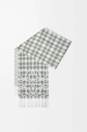 Anagram Scarf in Silk and Cashmere