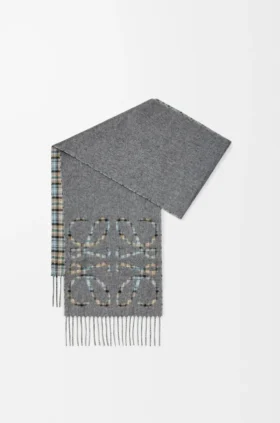 Anagram Scarf in Silk and Cashmere