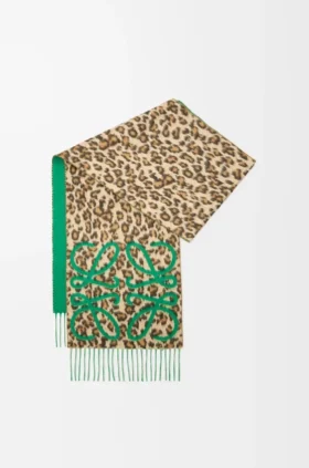Anagram Scarf in Silk and Cashmere