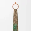 Anagram Scarf in Silk and Cashmere Anagram Scarf in Silk and Cashmere