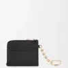 Anagram Square Coin Cardholder in Pebble Grained Calfskin Anagram Square Coin Cardholder in Pebble Grained Calfskin