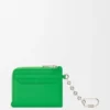 Anagram Square Coin Cardholder in Pebble Grained Calfskin Anagram Square Coin Cardholder in Pebble Grained Calfskin
