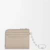 Anagram Square Coin Cardholder in Pebble Grained Calfskin Anagram Square Coin Cardholder in Pebble Grained Calfskin