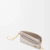 Anagram Square Coin Cardholder in Pebble Grained Calfskin Anagram Square Coin Cardholder in Pebble Grained Calfskin
