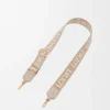 Anagram Strap in Jacquard and Calfskin