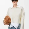 Anagram Sweater in Wool Blend Anagram Sweater in Wool Blend