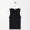 Anagram Tank Top in Stretch Viscose