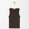 Anagram Tank Top in Stretch Viscose