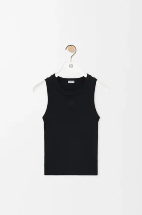 Anagram Tank Top in Stretch Viscose