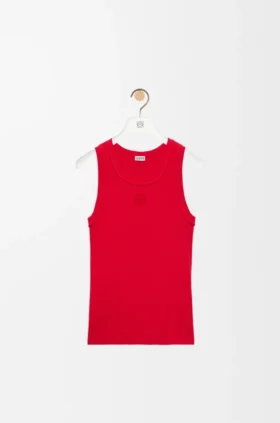 Anagram Tank Top in Stretch Viscose