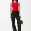 Anagram Tank Top in Stretch Viscose