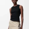 Anagram Tank Top in Stretch Viscose